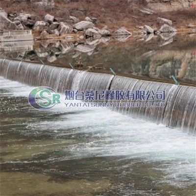 Prelivna kapija na naduvavanje za kontrolu poplava